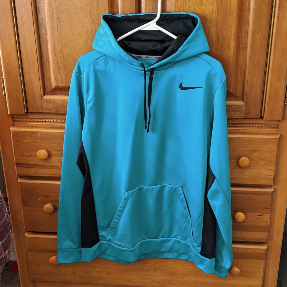 Turquoise Nike Therma-Fit Sweatshirt